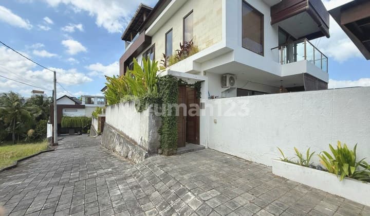 Yearly Rent Modern Villa Tropical Living Just Steps Away From Cemagi Beach Bali.