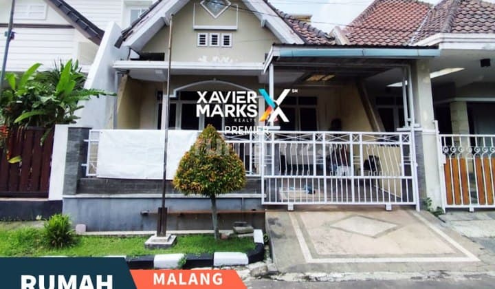 Rumah Kondisi Terawat di Perumahan Taman Sulfat, Blimbing Malang