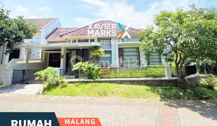 Rumah Nyaman Posisi Hook Siap Huni di Villa Puncak Tidar Malang