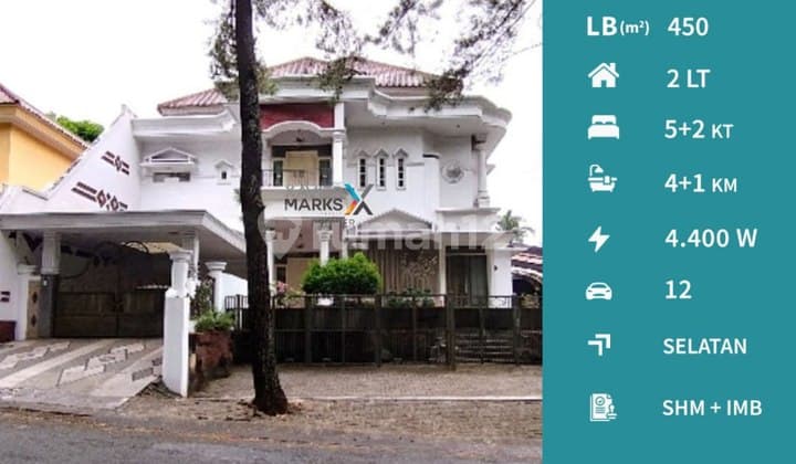 Rumah Mewah di Raya Boulevard Riverside Blimbing Malang