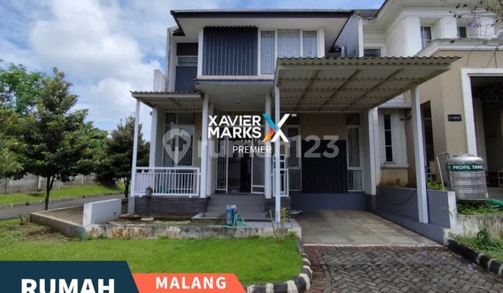 Rumah Modern Terawat Baik di Cluster The Peak Citra Garden, Kedungkandang Malang