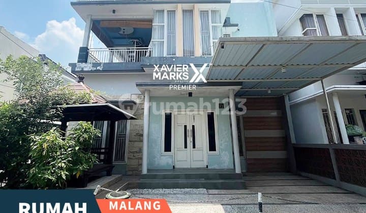 Rumah Pojok Siap Huni Fully Furnished di Jl Ikan-Ikan Lowokwaru Malang