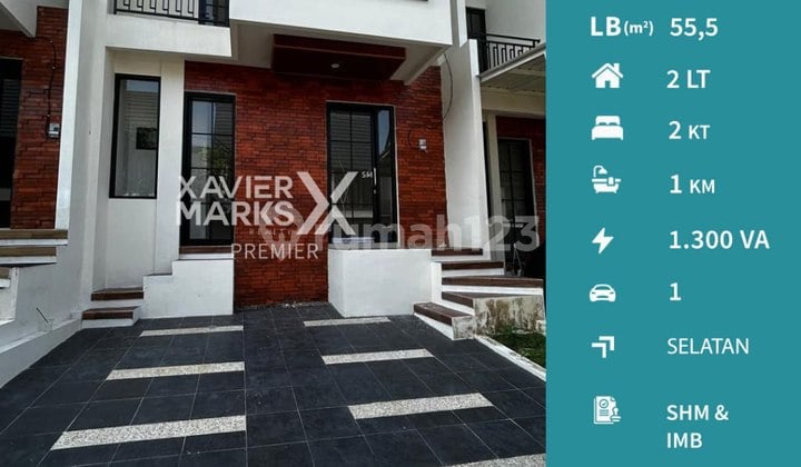 Rumah Minimalis 2 Lantai di Merjosari Atas Lowokwaru Kota Malang