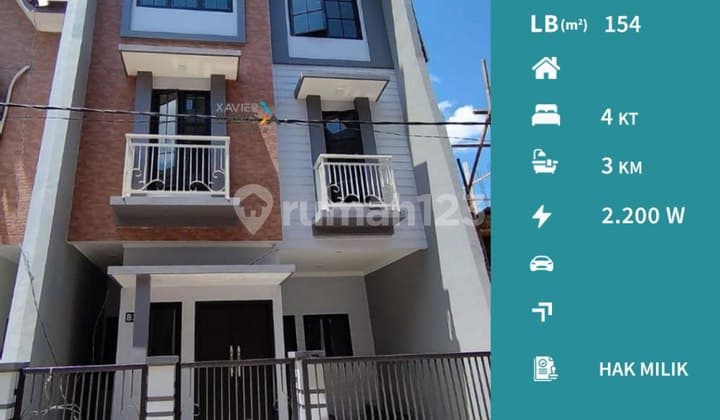Rumah Baru American Modern di Ikan-Ikan Lowokwaru Malang