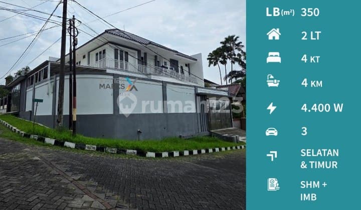 Rumah Hook Siap Huni dan Nyaman di Lembah Dieng, Sukun Malang