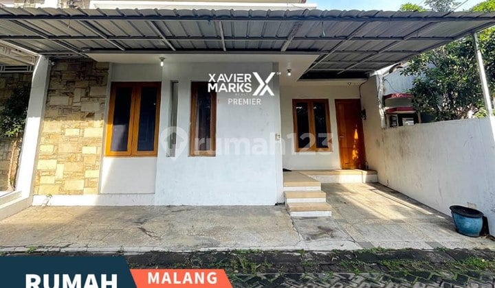 Rumah Siap Huni Lokasi Strategis di Bantaran Lowokwaru Malang