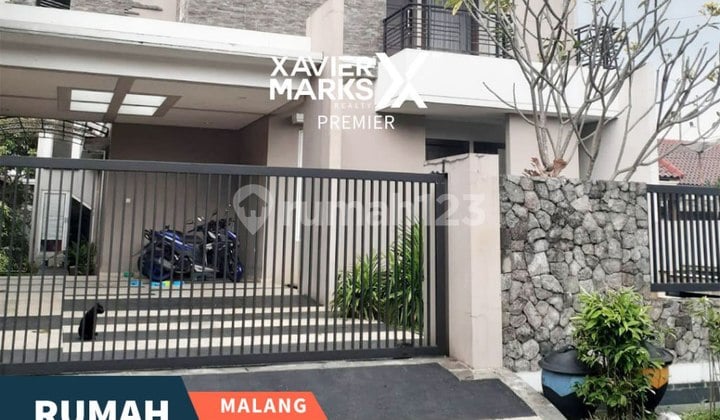 Rumah Modern Terawat Siap Huni di Jalan Papa Papa Lowokwaru Malang