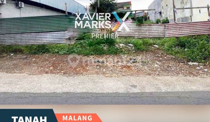 Tanah Investasi Ciamik Poros Jalan Besar di Kedungkandang Malang