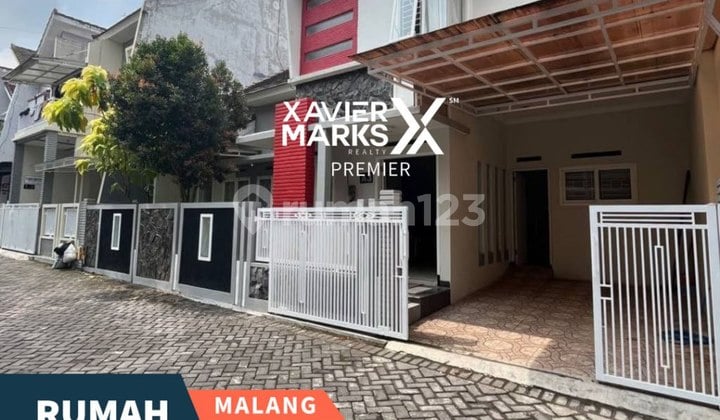 Rumah Modern Minimalis Full Furnished di Borobudur Blimbing Malang