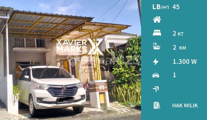 Rumah Pribadi Minimalis Kondisi Baik di Mulyorejo, Sukun, Malang