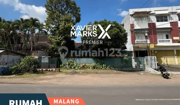 Rumah Klasik Terawat Strategis di Jl Nusakambangan Klojen Malang