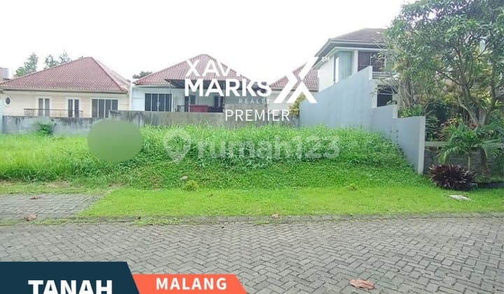Tanah Kavling Lokasi Terdepan di Cluster Riverside Blimbing Malang