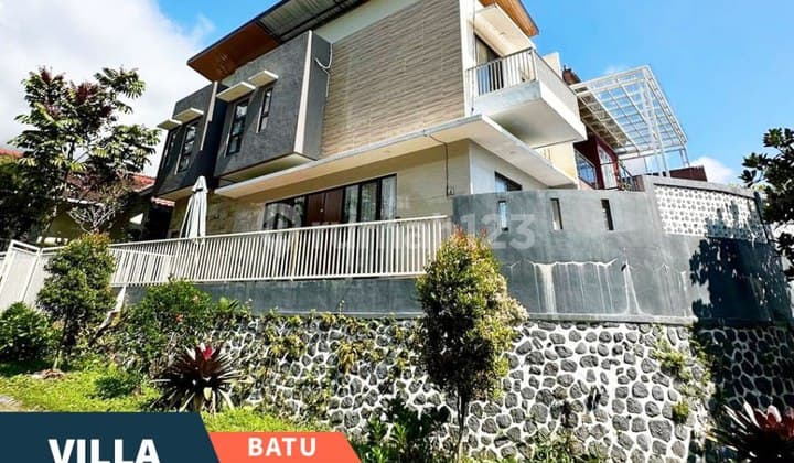Villa Panderman Hill View Pergunungan & Kota Wisata Batu