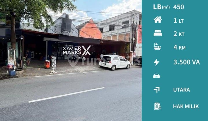 Tanah Bonus Ruko + Rumah Lokasi Strategis di Poros Soekarno Hatta Malang