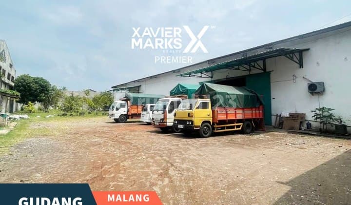 Harga Murah Gudang Siap Pakai 500M Dari Jalan Poros Kolonel Sugiono Raya Gadang Kota Malang