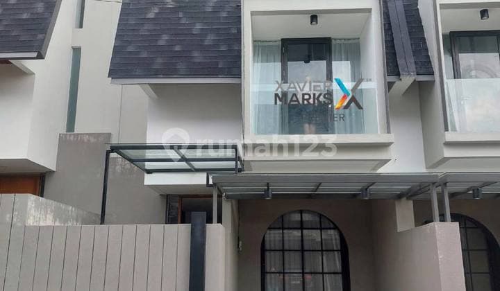 Villa Scandinavian Style Full Furnished Tipe The Prive di Habitat Kingspark8, Batu