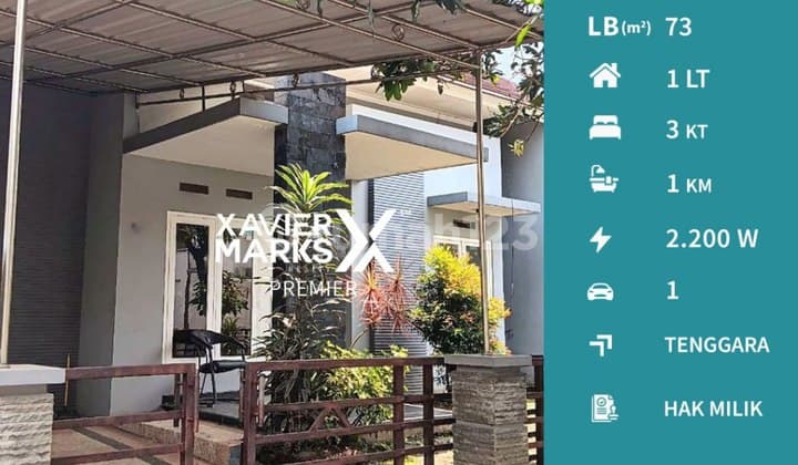 Rumah di Permata Jingga Malang