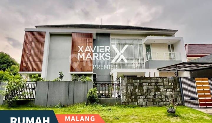 Rumah Eksklusif Full Furnished di Graha Golf Araya Malang