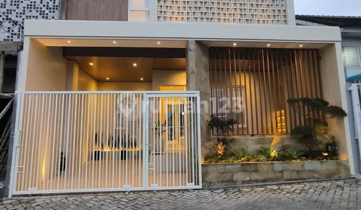 Rumah Semi Industrial Full Furnised di Sukun Kota Malang