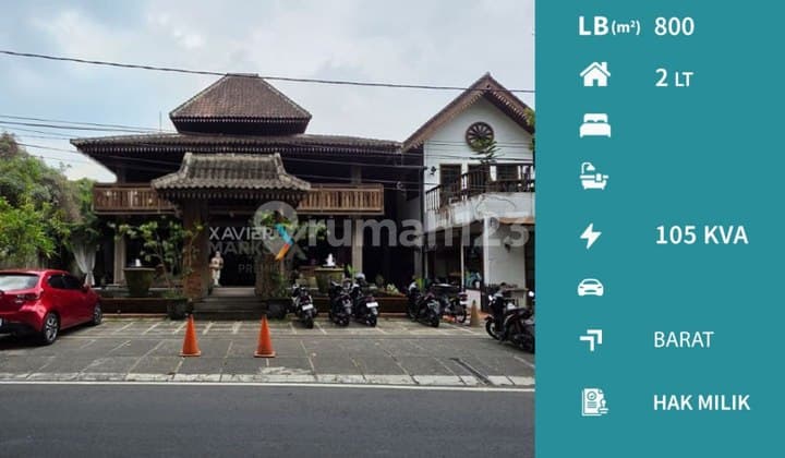 Ruang Usaha, Bangunan Komersial dan Tanah Lokasi Premium di Jalan Jakarta, Klojen Malang