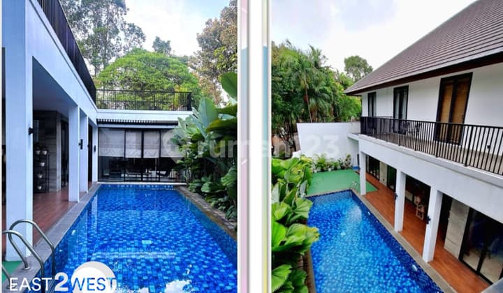 Jual Rumah Strategis Perum Mutiara Kemang Jakarta Selatan Mewah Bagus Siap Huni