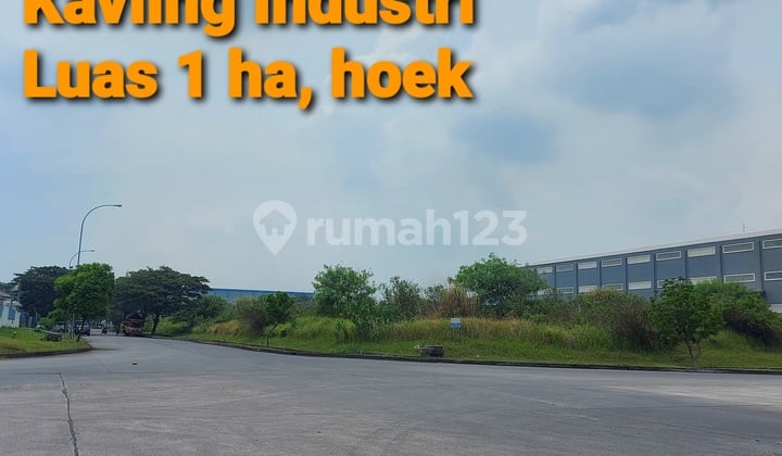Dijual Kavling Industri Siap Bangun Delta Silicon Lippo Cikarang