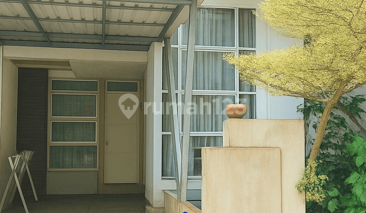 Rumah Minimalis Siap Huni Dalam Cluster Pinggir Jalan Anti Masuk Gang. Lokasi Strategis Dekat ke Bsd dan Ciputat.