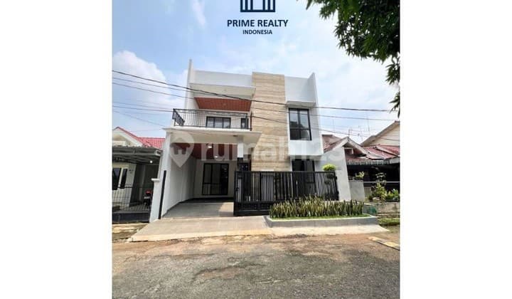 Dijual Rumah Mewah 2 Lantai di Graha Raya Bintaro Jaya – Bangunan Baru, SHM, Semi Furnished