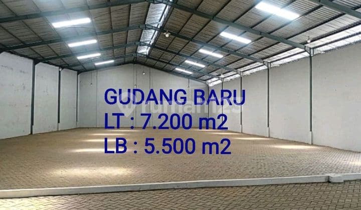 Dijual Gudang Luas 5.500 M2 Kondisi Baru di Krajan, Singosari Malang