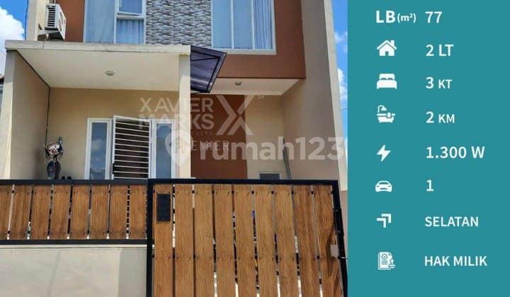 Dijual Cepat Rumah Minimalis di Pandanwangi, Sulfat Kota Malang