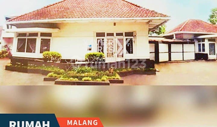 Dijual Rumah Terawat Bangunan Kolonial Belanda di Raya Ijen, Mlg