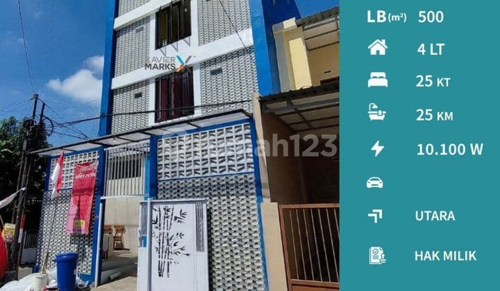 Dijual Rumah Kos Aktif 25 KT Dekat Umm, Unisma, Uin di Tlogomas, Mlg