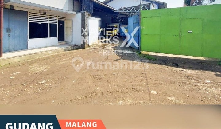 Warehouse for Rent Near Madyopuro Toll Access in Gadang, Malang