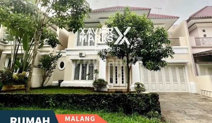 Dijual Rumah Premium Mewah Semi Furnish di Riverside, Malang