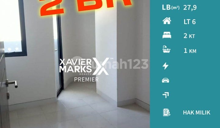 Dijual Murah Apartemen Begawan 2Br Baru Gress, Tlogomas Malang
