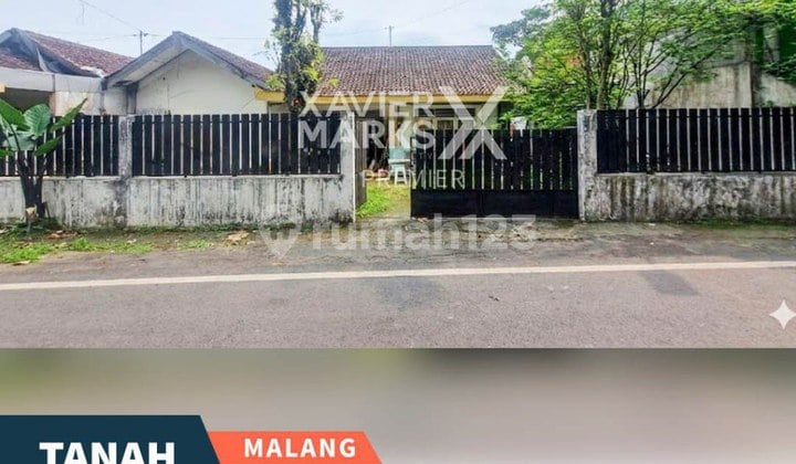 Dijual Rumah Hitung Tanah Area Jalan Langsep, Tengah Kota Malang