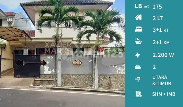 Dijual Rumah Modern, Hook Terawat & Siap Huni di Tidar Bawah, Mlg