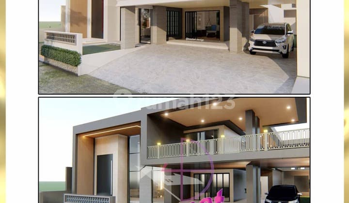 Villa 2 Lantai Dekat Kota Bunga Puncak di Taman Giri Indah, Jl. Raya Hanjawar, Sukanagalih, Pacet, Cianjur, Jawa Barat, Indonesia, 43253, Puncak