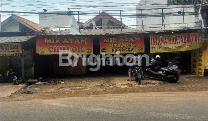 TANAH/RUKO DEPOK PROKLAMASI SUKMAJAYA PINGGIR JALAN RAMAI