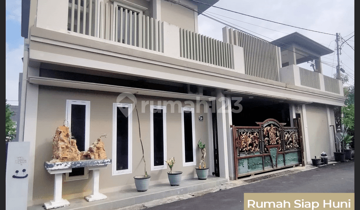 Rumah 2 Tingkat Siap Huni di Jalan Tanjung Raya 2