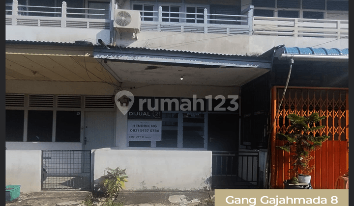 Rumah 2 Tingkat di Pusat Kota Jalan Gajahmada