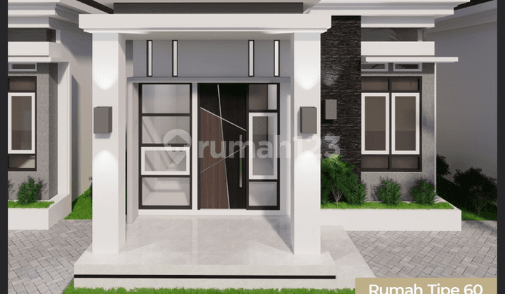 Rumah Tipe 60 di Jalan Parit Demang