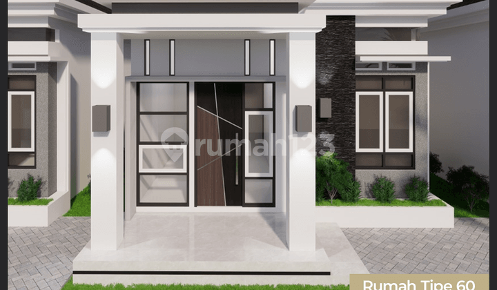 Rumah Tipe 60 di Jalan Parit Demang