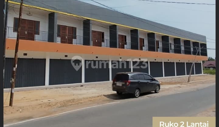 Ruko 2 Lantai Jl. Tani Lokasi Strategis Padat Penduduk
