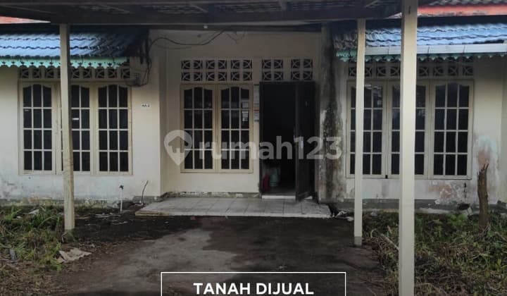 Buy Land Bonus House, Purnama 1 Pontianak Main Road Side
