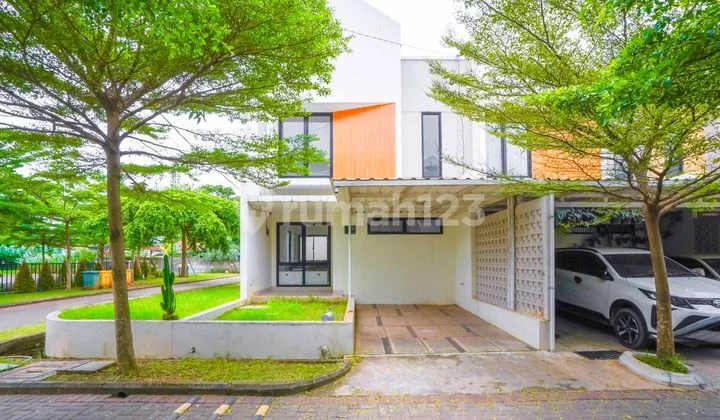 Rumah Asri 8 Menit ke Mall The Park Sawangan 2 Lantai Dibantu KPR J41132