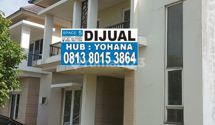 Jual Rumah Cluster Alam Lt. 9x20 Suvarna Sutera Cikupa Tangerang