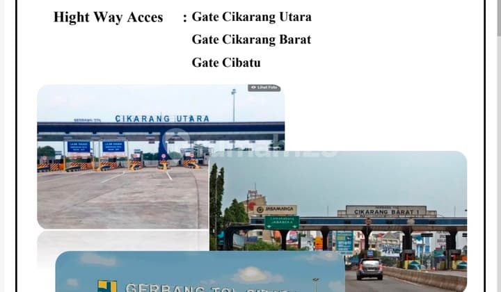 Jual Cepat Gudang Kawasan Industri Jababeka 3 Cikarang Bekasi