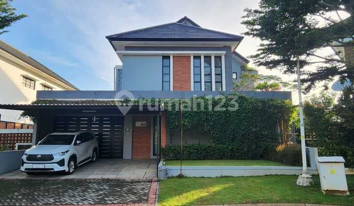 Modern Industrial Luxury House in Bsb City Semi Furnished