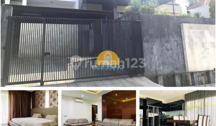 Dijual Rumah Mewah Furnish Lantai Marmer. Jl Slamet, Gajahmungkur